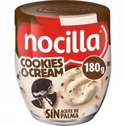 Паста Nocilla шоколадна з печивом Орео 180г,  Nocilla, Згущене молоко, вершки, соуси