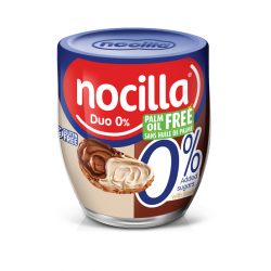Паста Nocilla молочно-шоколадна з фундуком зі стевією 180г,  Nocilla, Згущене молоко, вершки, соуси