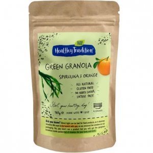 Кранч Healthy Tradition зі спіруліною 160г