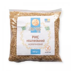 Рис Ms.Tally коричневий нешліфований 500г