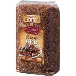 Рис World`s Rice червоний 500г,  World`s Rice, Мюслі, крупи і каші