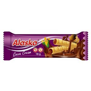 Трубочки Alaska кукурудзяні з кремом какао 18г