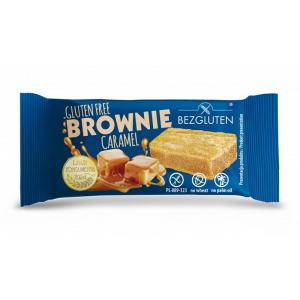 Тістечко Bezgluten брауні з карамеллю 40г