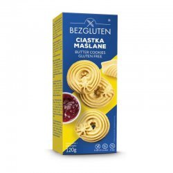 Печенье Bezgluten масляное 120г,  Bezgluten, [category_name]