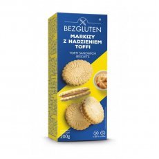 Печиво Bezgluten з начинкою тоффі Маркізи 160г