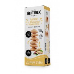 Печиво Glutenex арахісове 100г,  Glutenex, Печиво
