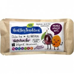 Батончик Healhty Tradition з чорносливом та курагою DIA 34г,  Healthy Tradition, Кондитерські вироби