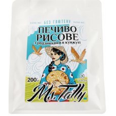 Печенье Ms.Tally рисовое с изюмом в кунжуте 200г