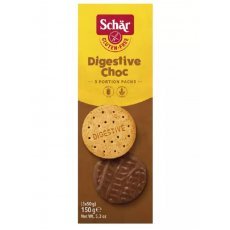 Печиво Dr.Schär у молочно-шоколадній глазурі  150г
