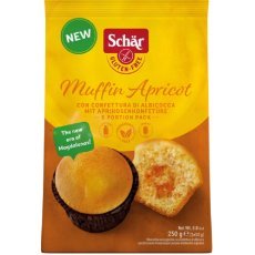 Мафіни Dr.Schar з абрикосовою начинкою Магдаленас 250г