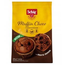 Мафіни Dr.Schar шоколадні 225г (5х45г),  Dr. Schär, Кекси