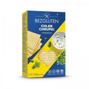 Хлібці Bezgluten хрусткі 180г