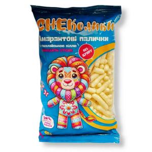 Палички Healthy Generation Снеколики амарантові з гімалайською сіллю 45г