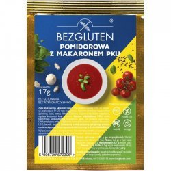 Суп Bezgluten з макаронами і томатами PKU 17г,  Bezgluten, Олія, напівфабрикати, соуси і спеції