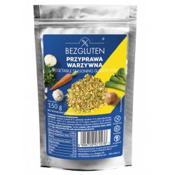 Приправа Bezgluten овочева 150г,  Bezgluten, Олія, напівфабрикати, соуси і спеції