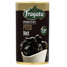 Оливки Fragata чорні без кісточки 350г