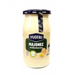 Майонез Madero делікатесний 400мл,  Madero, Олія, напівфабрикати, соуси і спеції