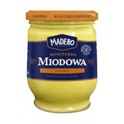 Гірчиця Madero медова 270г,  Madero, Олія, напівфабрикати, соуси і спеції